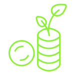 the green carbon fund brochure_icon_financial returns and environmental impact